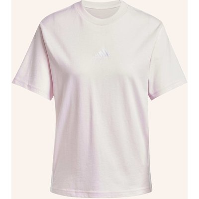 Adidas T-Shirt Essentials 3-Streifen pink