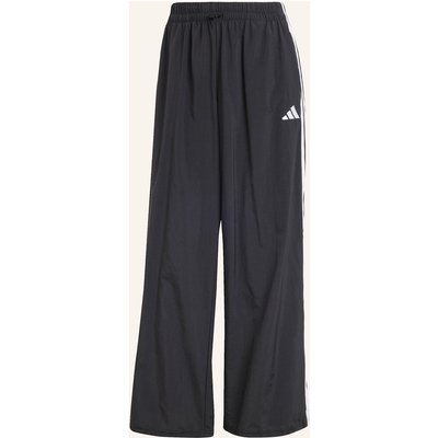 Adidas Essentials 3-Streifen Lifestyle Woven Parachute Hose schwarz