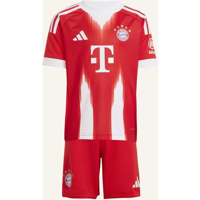 Adidas Fc Bayern München 25/26 Kids Mini-Heimausrüstung rot