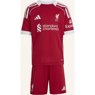 Adidas Fc Liverpool 25/26 Kids Mini-Heimausrüstung rot