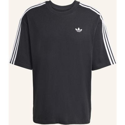 Adidas Originals Oversized-Shirt 3-Streifen schwarz