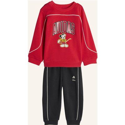 Adidas Adidas Disney Micky Maus Jogginganzug rot