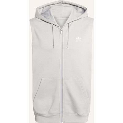 Adidas Originals Trefoil Essentials Hoodie Ohne Ärmel grau