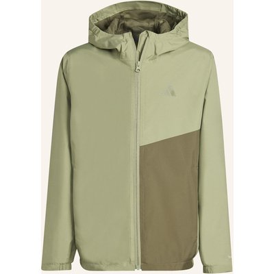 Adidas Terrex Terrex Kids Multi 2 Layer Climaproof Regenjacke gruen