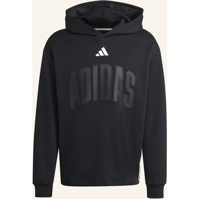 Adidas Stadium Graphic Hoodie. schwarz