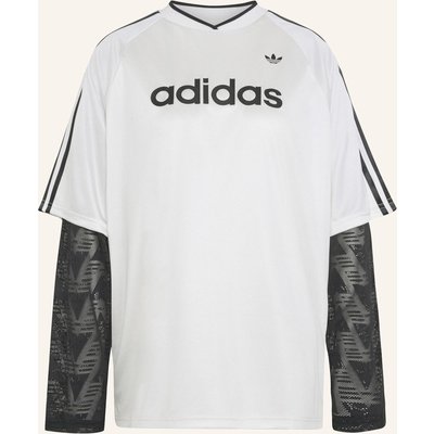 Adidas Originals Langarmtrikot Mit Spitze weiss