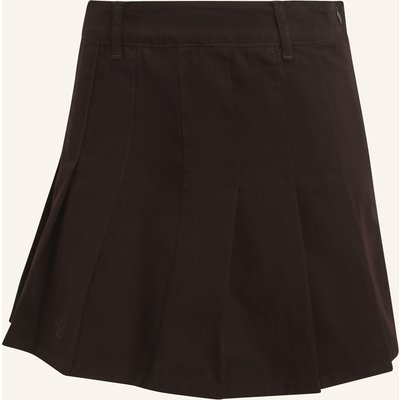 Adidas Originals Twill-Faltenrock braun