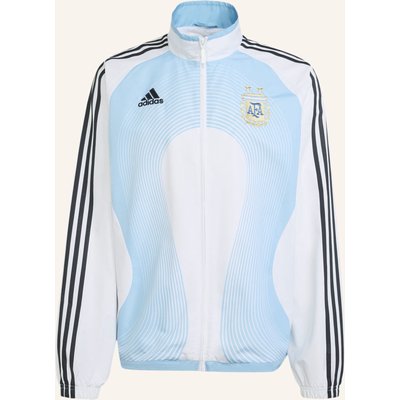 Adidas Argentinien 2006 Heim-Trainingsjacke weiss