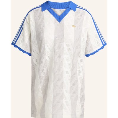 Adidas Originals Kurzärmeliges Poloshirt weiss