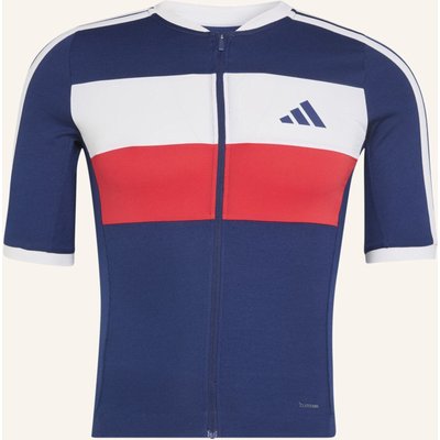 Adidas Tempo Merino Radtrikot blau