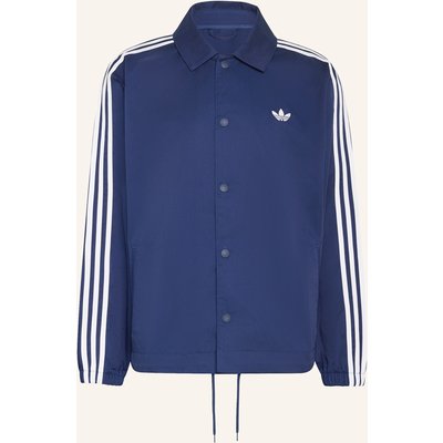Adidas Originals 3-Streifen Coaches Jacke blau