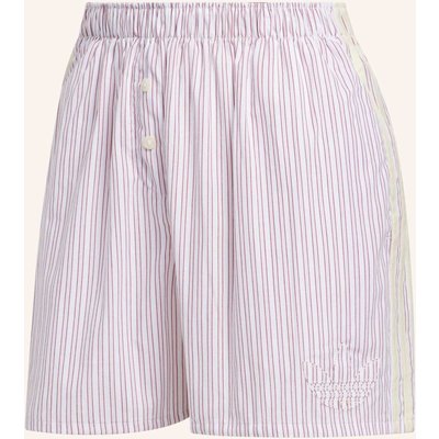 Adidas Originals Gestreifte Boxershorts weiss