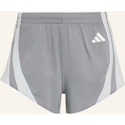 Adidas Adizero Archive Laufshorts grau