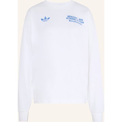Adidas Mercedes - Amg Petronas Formula 1 Team Blue Wonder Longsleeve weiss