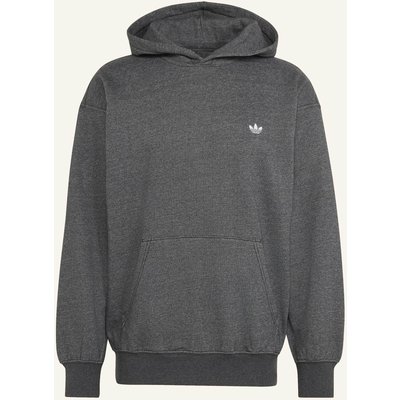 Adidas Originals Trefoil Essentials Hoodie, Meliert, Locker Geschnitten grau