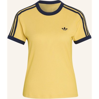 Adidas Originals Heather 3-Streifen Cali T-Shirt blau