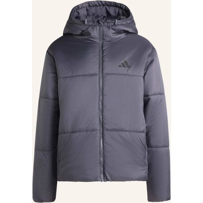 Adidas Essentials Highloft Puffer Jacke, Isoliert grau