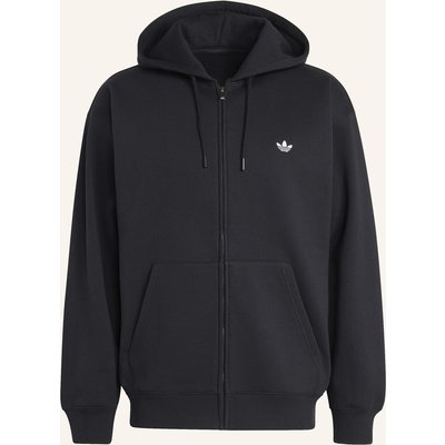 Adidas Originals Trefoil Essentials Hoodie, Locker Geschnitten, Mit Durchgehendem Reissverschluss schwarz