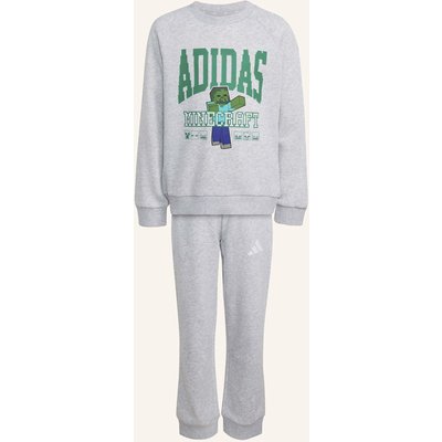 Adidas Adidas Minecraft Jogginganzug grau