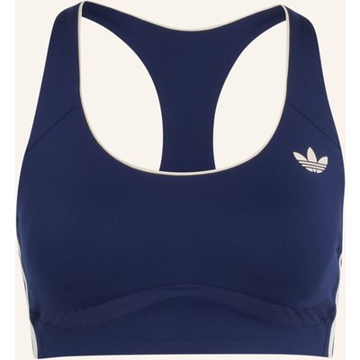 Adidas Adidas Originals Sport-Bh, Mittlerer Halt blau
