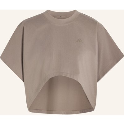 Adidas Primelift Workout Grafik T-Shirt beige