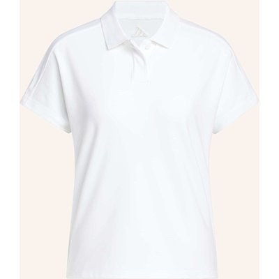 Adidas ultimate365+ Butterspun Poloshirt, Locker Geschnitten weiss