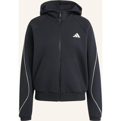 Adidas Stadium Small Logo Kapuzenjacke schwarz