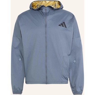 Adidas Adizero Blaze Running-Jacke schwarz