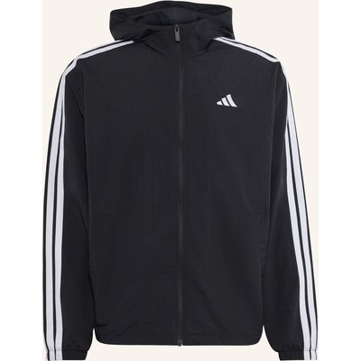 Adidas Essentials 3-Streifen Woven Windbreaker schwarz