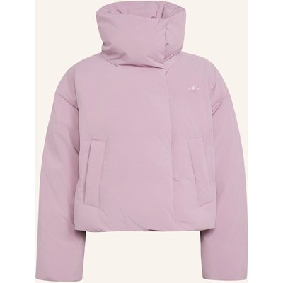 Adidas Originals Puffer Jacke, Oversize-Passform lila