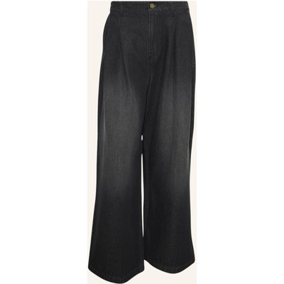 Adidas Originals Jeans, Mittelhoch, Weites Bein schwarz