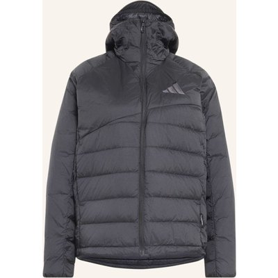 Adidas Terrex Terrex Xperior Daunenjacke, Climawarm+, Kapuze schwarz