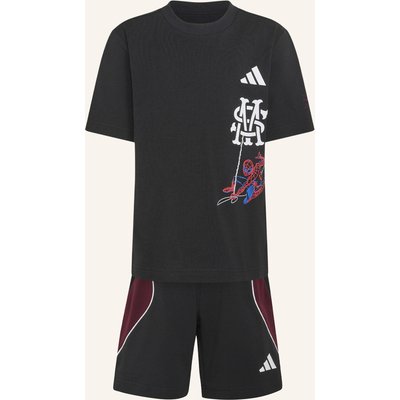 Adidas Adidas Marvel Spider-Man Set, T-Shirt Und Shorts schwarz