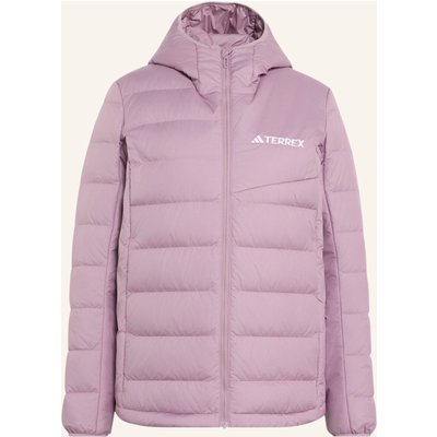 Adidas Terrex Terrex Multi Light Down Climawarm Kapuzenjacke lila