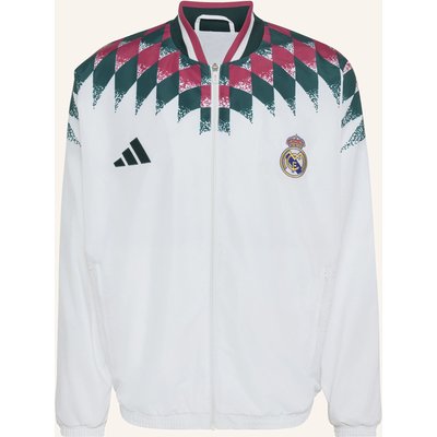Adidas Real Madrid Stadium Trainingsjacke weiss