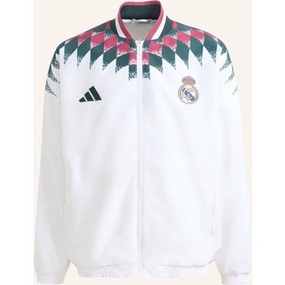 Adidas Real Madrid Stadium Kids Trainingsjacke weiss