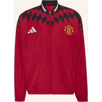 Adidas Manchester United Stadium Trainingsjacke rot