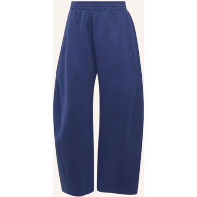 Adidas Soft Lux Winter Strickhose, Barrel-Bein blau