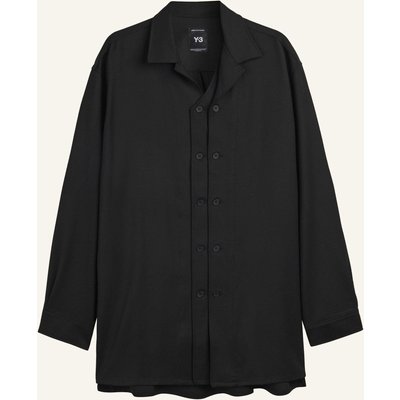 Y-3 Y-3 Hemdjacke, Wolle schwarz