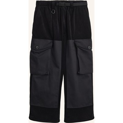 Y-3 Y-3 Utility-Hose, Samtcord schwarz