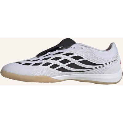 Adidas Predator Pro Fussballschuh, Halle, Umschlagbare Zunge weiss
