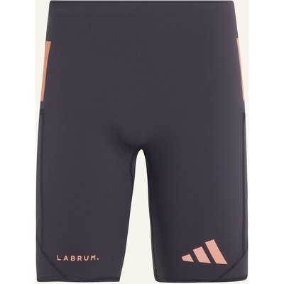 Adidas Adidas Running X Labrum Leggings, Kurz lila