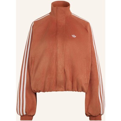 Adidas Originals Adilenium Season 6 Track Top, Kunstwildleder rot