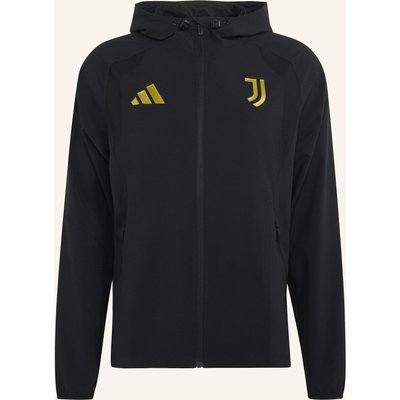 Adidas Juventus Turin Tiro Travel Windbreaker schwarz