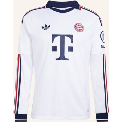 Adidas Fc Bayern München 26/27 Authentic Auswärtstrikot, Langärmelig weiss