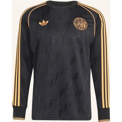 Adidas Ajax Amsterdam Originals Trikot, Langärmelig schwarz