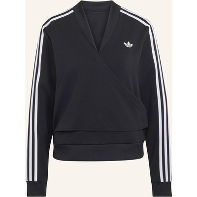Adidas Originals Adiluna Season 2 Superstar Originals Jacke, Wickeldesign schwarz