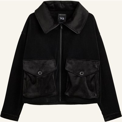 Y-3 Y-3 Utility Blousonjacke, Samt, Cord schwarz