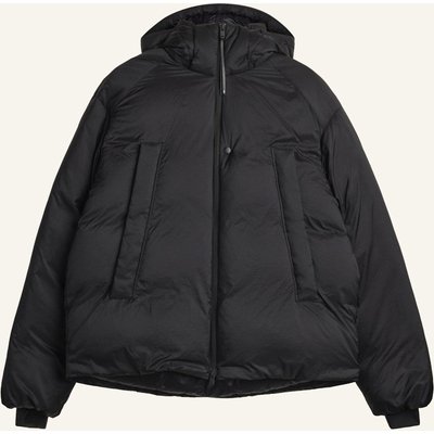 Y-3 Y-3 Puffer Jacke, Kapuze schwarz