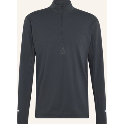 Adidas Terrex Terrex Xperior Langarmshirt, Reissverschluss Bis Zur Brust grau